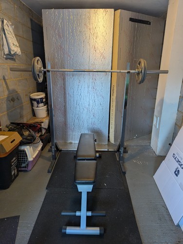 Eleiko squat rack - with, bench
