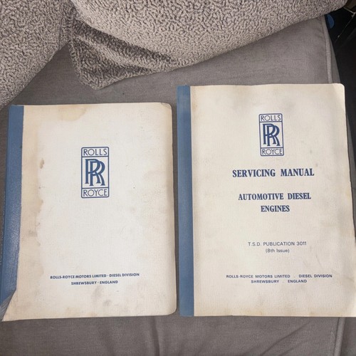 Rolls royce servicing manual - royce,
