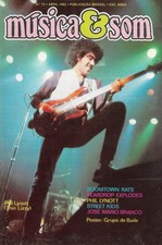 PHIL LYNOTT THIN LIZZY BOOMTOWN RATS JULIAN COPE PINK FLOYD PORTUGAL MAG 1982