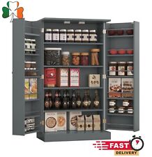 Kitchen Pantry Storage Cabinet with Doors and Adjustable Shelves 41" Freestand