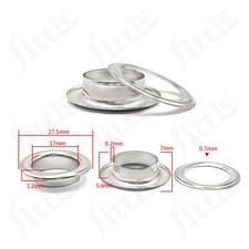 Eyelets Grommet Stainless Steel Eyelet With Washer Leather Craft Repair Grommet
