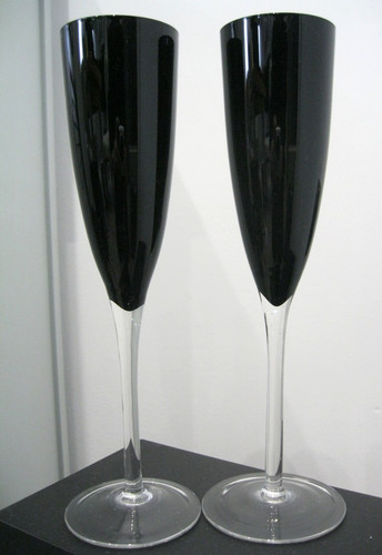 Black clear stem - clear,