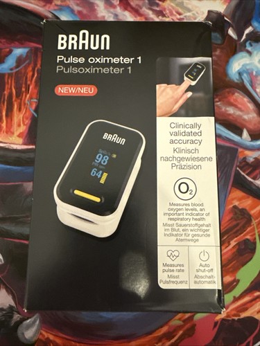 Braun pulse oximeter - braun, heart