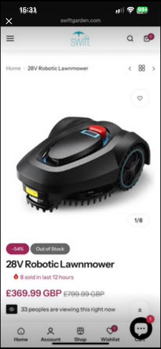 Lawn mower rodot swift - lawn,