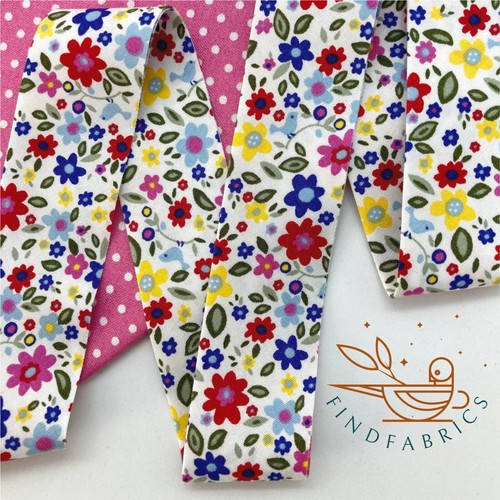 Summer floral handmade bias - handmade,
