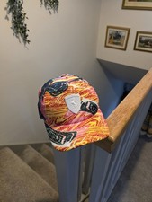 PUMA Scuderia Ferrari F1 Team Cap Official Multicolour Pattern Adjustable RARE