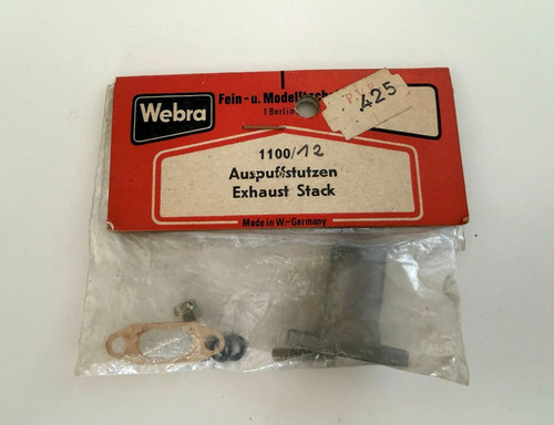 Webra exhaust stack - exhaust, part
