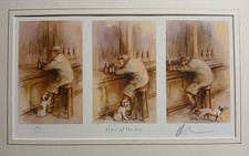 MICK CAWSTON 'Hair of The Dog' Limited Edition Signed Print 264/850 Humour 🎁