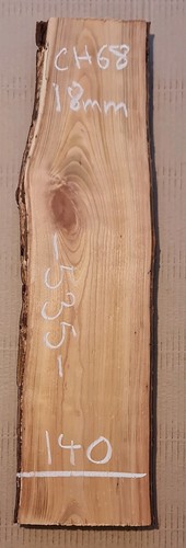 Live edge cherry slab hardwood - edge,