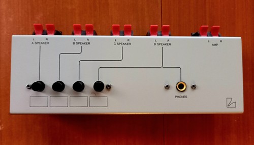 Speaker line selector luxman - selector,