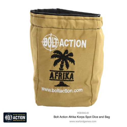 Bolt action dice bag - bag, selection