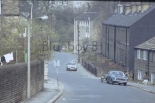 35mm Slide Honley Yorkshire street Scene 1980's Ford Cortina Mk2 