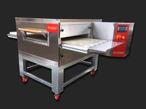 Gas conveyor pizza oven - pizza,