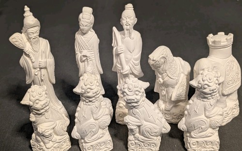 Mandarin chess mould - chess, mould's