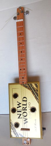 Cigar box guitar - 3, string
