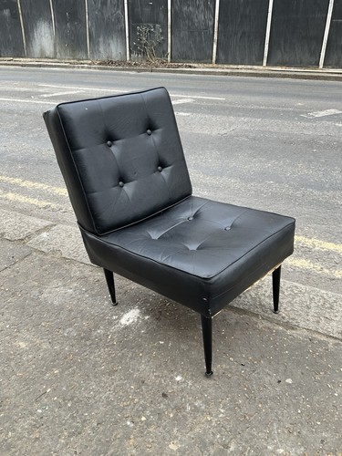 Black leatherette vinyl - leatherette,