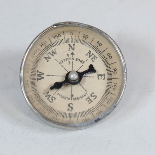 Vintage pocket compass western - vintage,