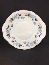 Colclough Linden Eared Cake Plate Vintage Afternoon Tea British Bone China 25cm