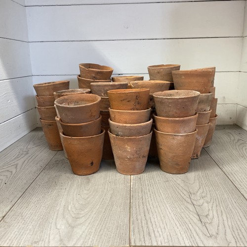Vintage hand thrown terracotta