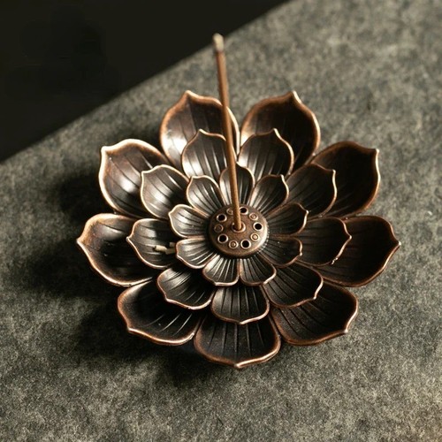 Alloy incense burner - 2-in-1,