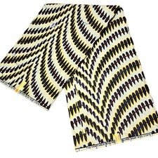 6yards African print real wax