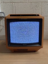 14 Inch Sony Trinitron CRT Retro Gaming TV Monitor Vintage Portable KV-1400UB