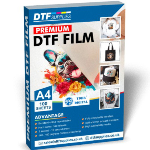 Dtf double sided matt film - a4,