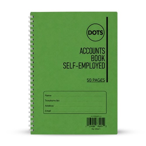 Accounts book self employed - accounts,