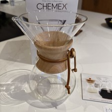 CHEMEX CM-6A 6 Cup Wood Neck Glass Filter Drip Coffee Maker