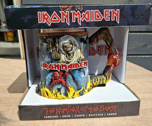 Iron maiden official tankard - iron,