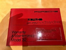 Porsche 924 Turbo Warranty And