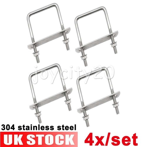 Set square bolts 40mm - set, u-bolts