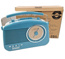 Steepletone Portable Blue FM