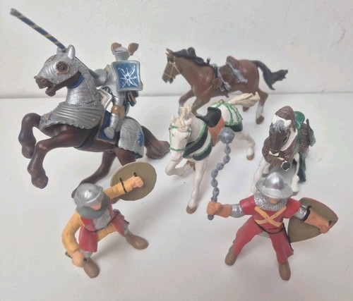 Papo knights and - horse, figures