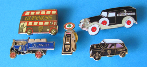 Guinness transport pin - transport,