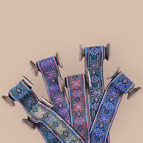 Jacquard ribbon trim - jacquard,