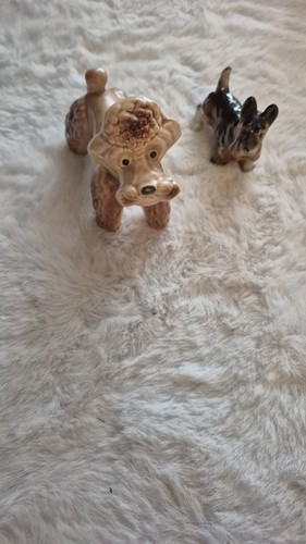 Vintage sylvac poodle and - poodle,