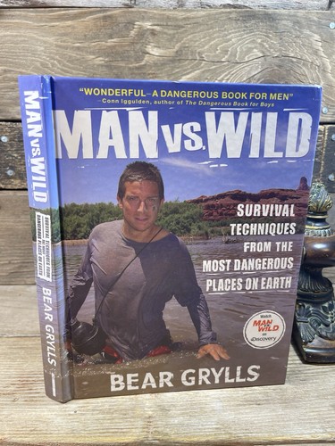 Man wild signed bear - man,