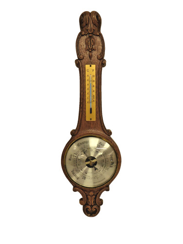 Weathermaster banjo barometer - weathermaster,