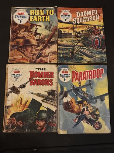 Vintage fleetway war picture - vintage,