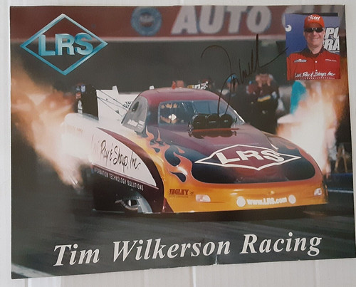 Tim wilkerson autographed - tim, hero
