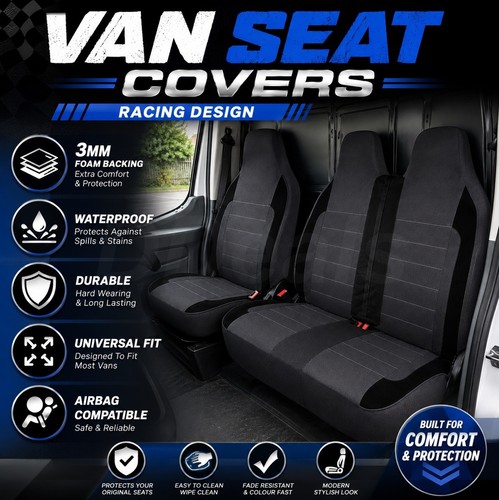 Van seat covers front - van,