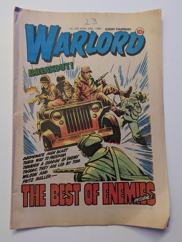Warlord comic 292 april - 292,,