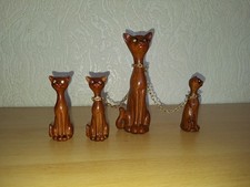 Vintage set of 4 Of Faux