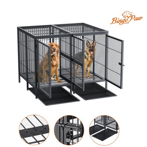 Large dog crate heavy - large,