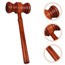 en auction gavel  toys Judge Lawyer block toys Judge Hammer Shot Role