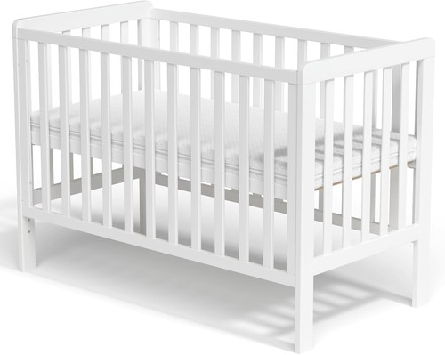 Wooden baby cot bed with - wooden,