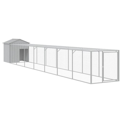 Chicken cage with run - chicken,