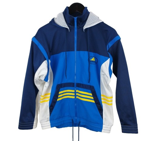 Adidas vintage 90s blue stripe - vintage,