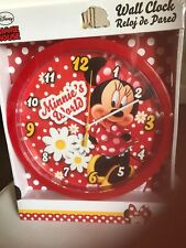 DISNEY MINNIE MOUSE CLOCK